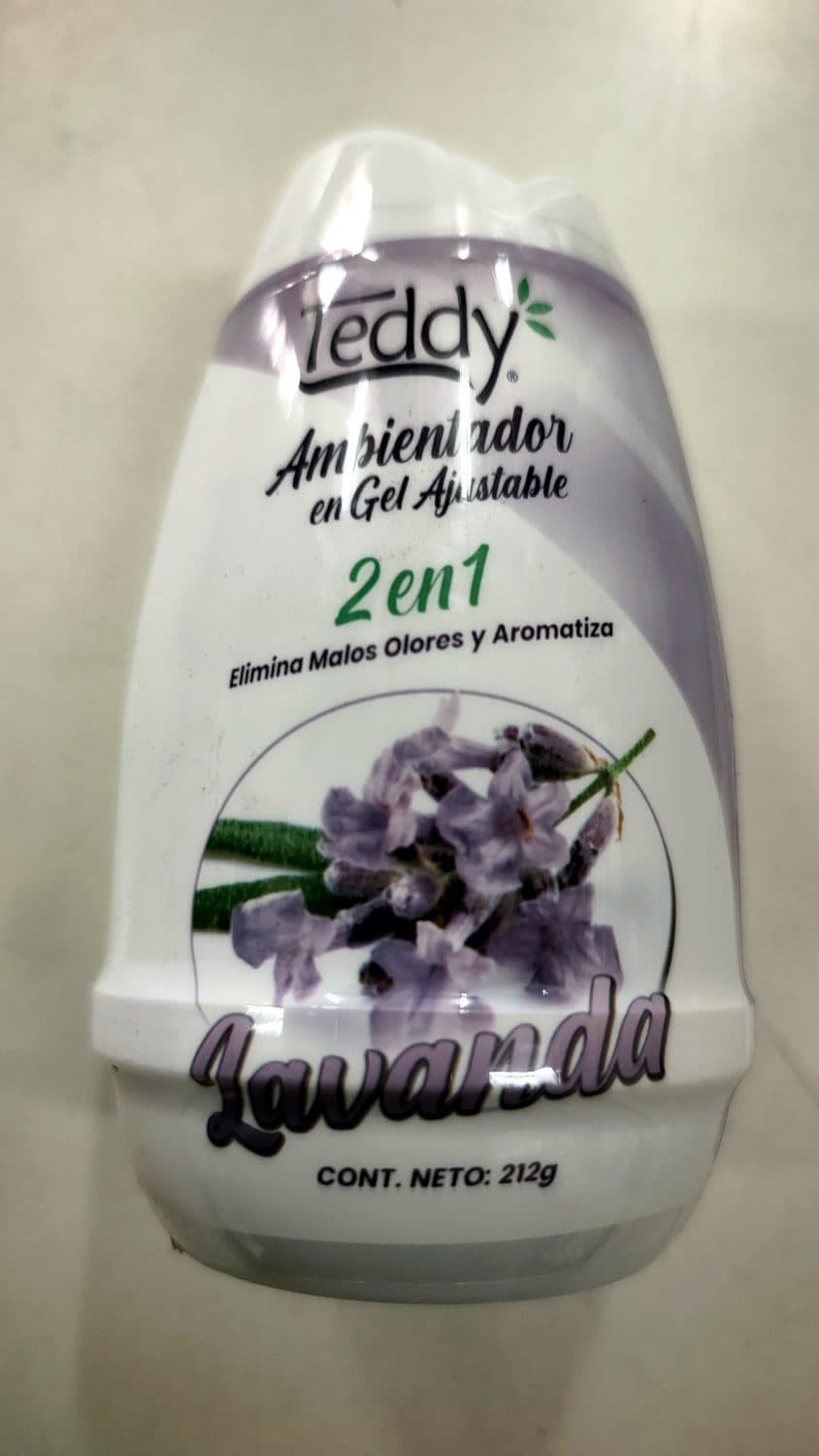 AMBIENTADOR GEL LAVANDA TEDDY