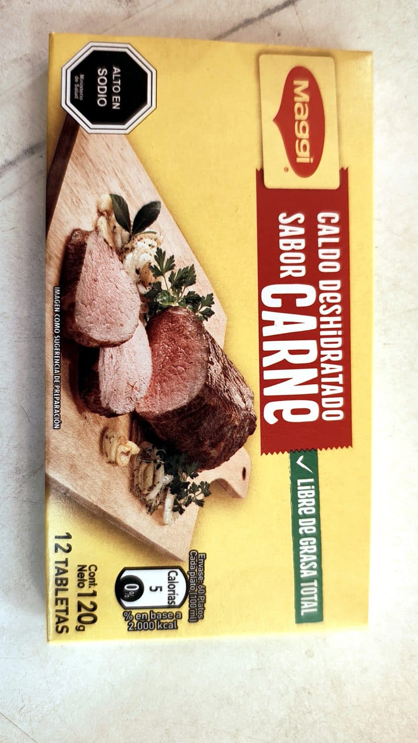 CALDO MAGGI CARNE X12 120G