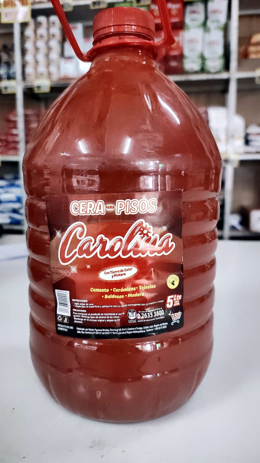 CERA PINTURA PISO CAROLINA 5LT