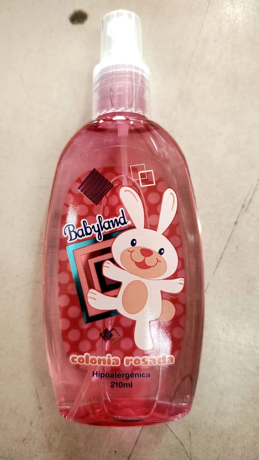 COLONIA BABYLAND ROSADA 210ML