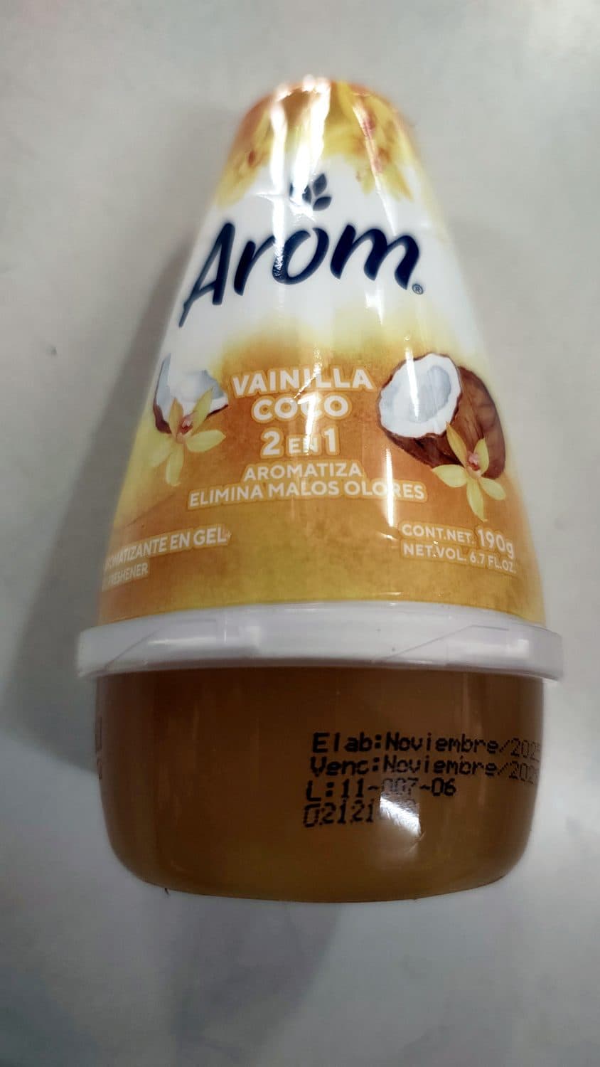 CONO GEL AROM VAINILLA COCO 190G