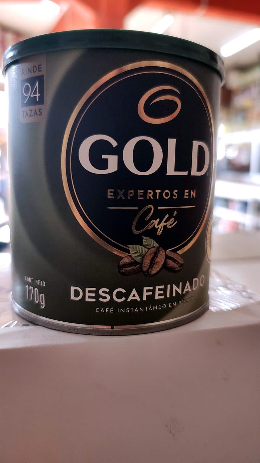 DESCAFEINADO GOLD 170 G