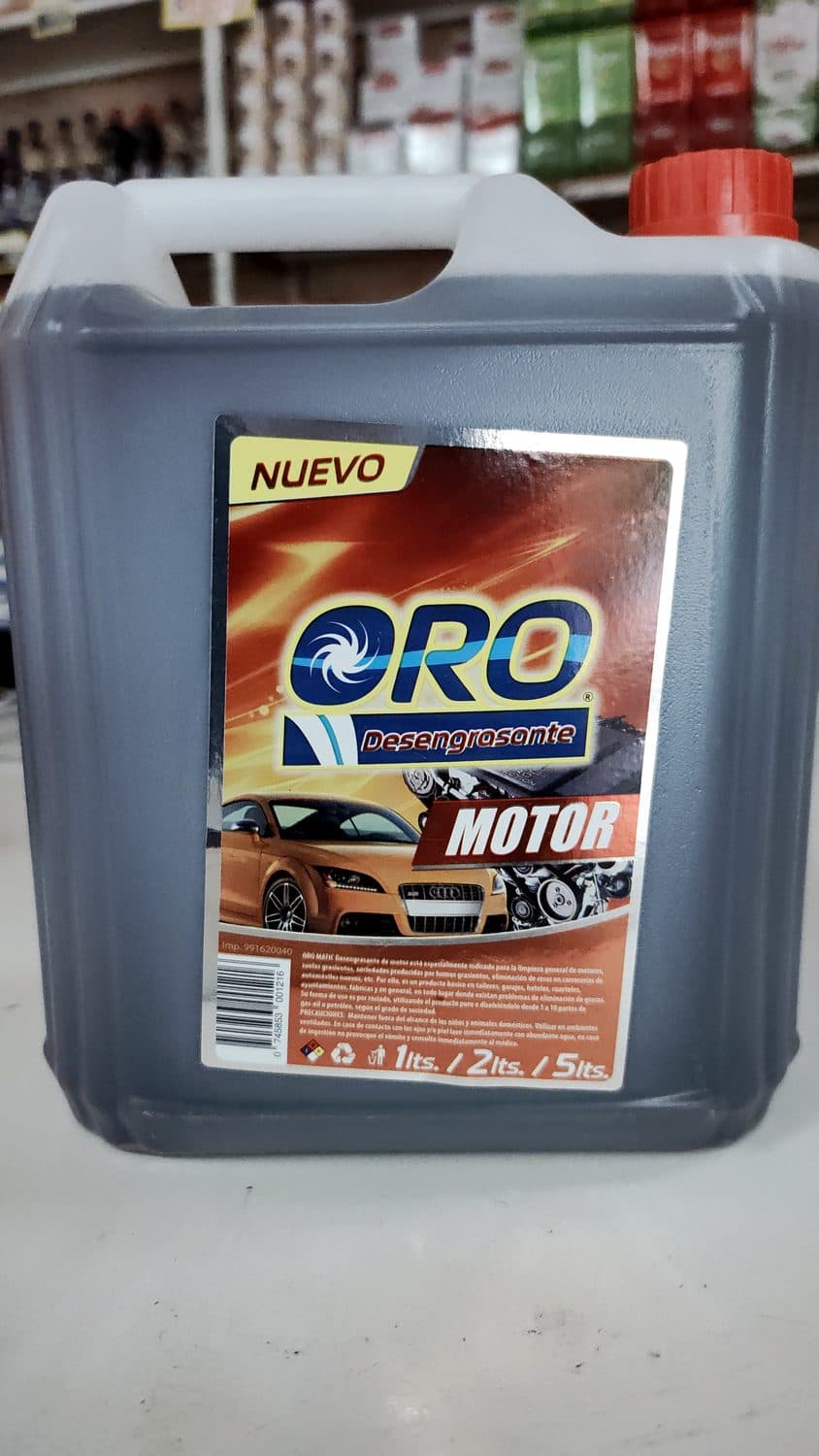 DESENGRASANTE MOTOR ORO