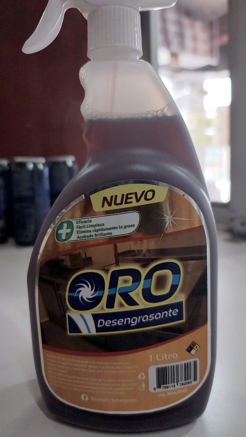 DESENGRASANTE ORO 1 LITRO