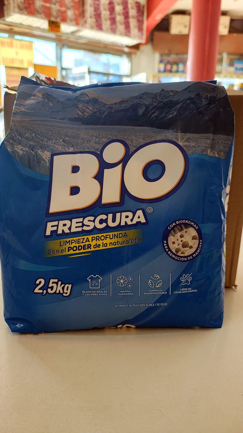 DETERGENTE POLVO AZUL BIOFRESCURA 2.5KG
