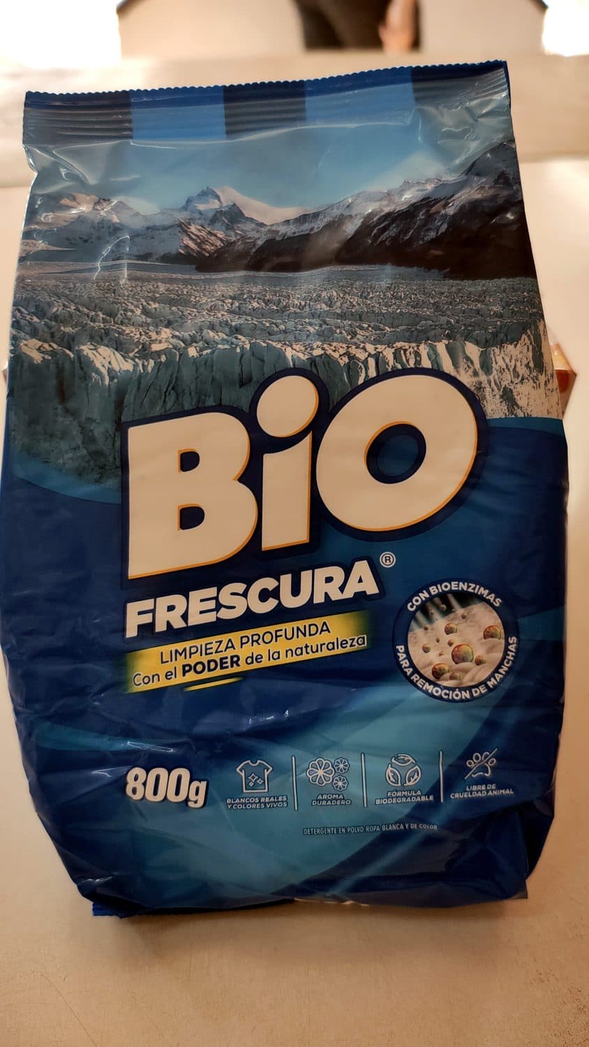 DETERGENTE POLVO AZUL BIOFRESCURA 800G