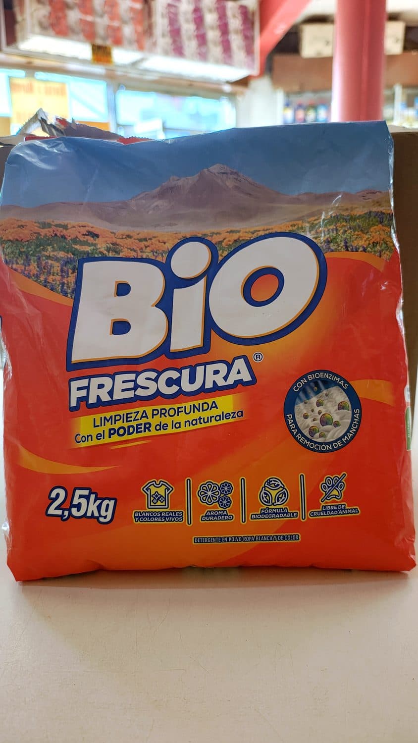 DETERGENTE POLVO NARANJO BIOFRESCURA 2.5KG