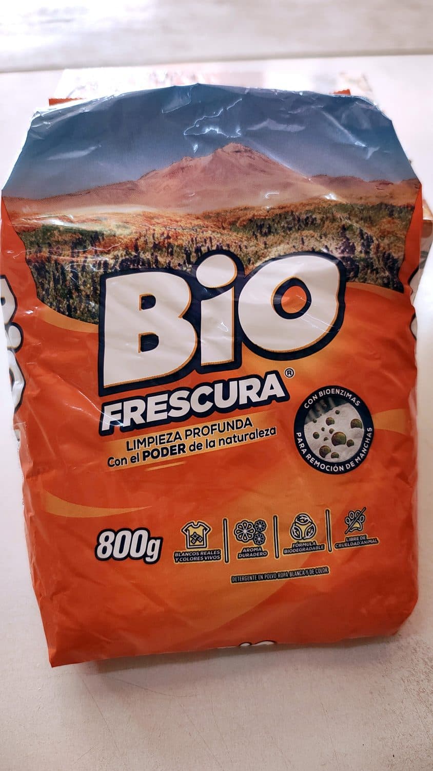 DETERGENTE POLVO NARANJO BIOFRESCURA 800G