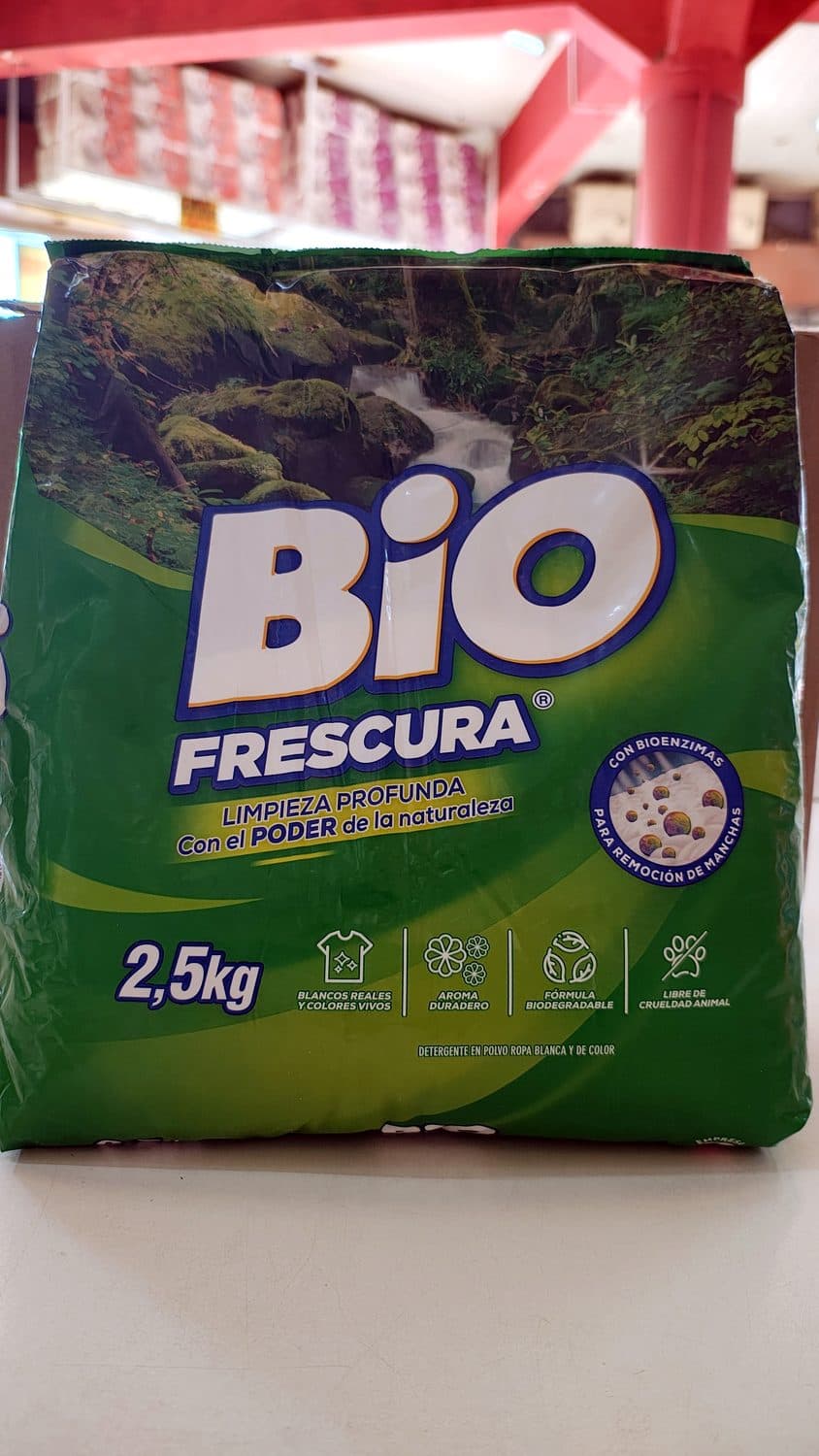DETERGENTE POLVO VERDE BIOFRESCURA 2.5KG