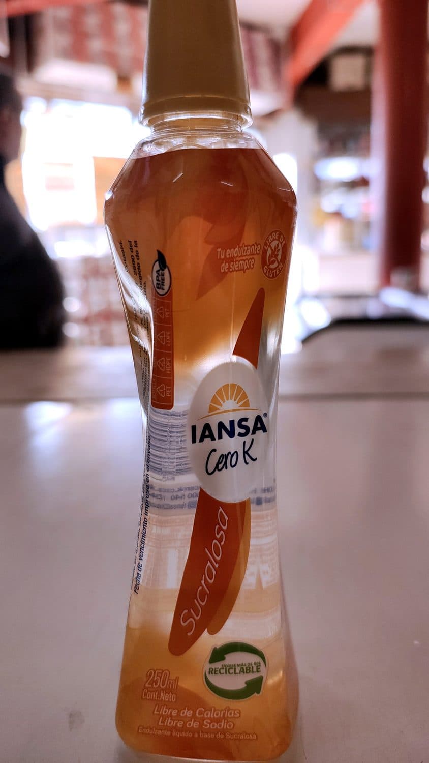 ENDULZANTE AMARILLO IANSA 250ML