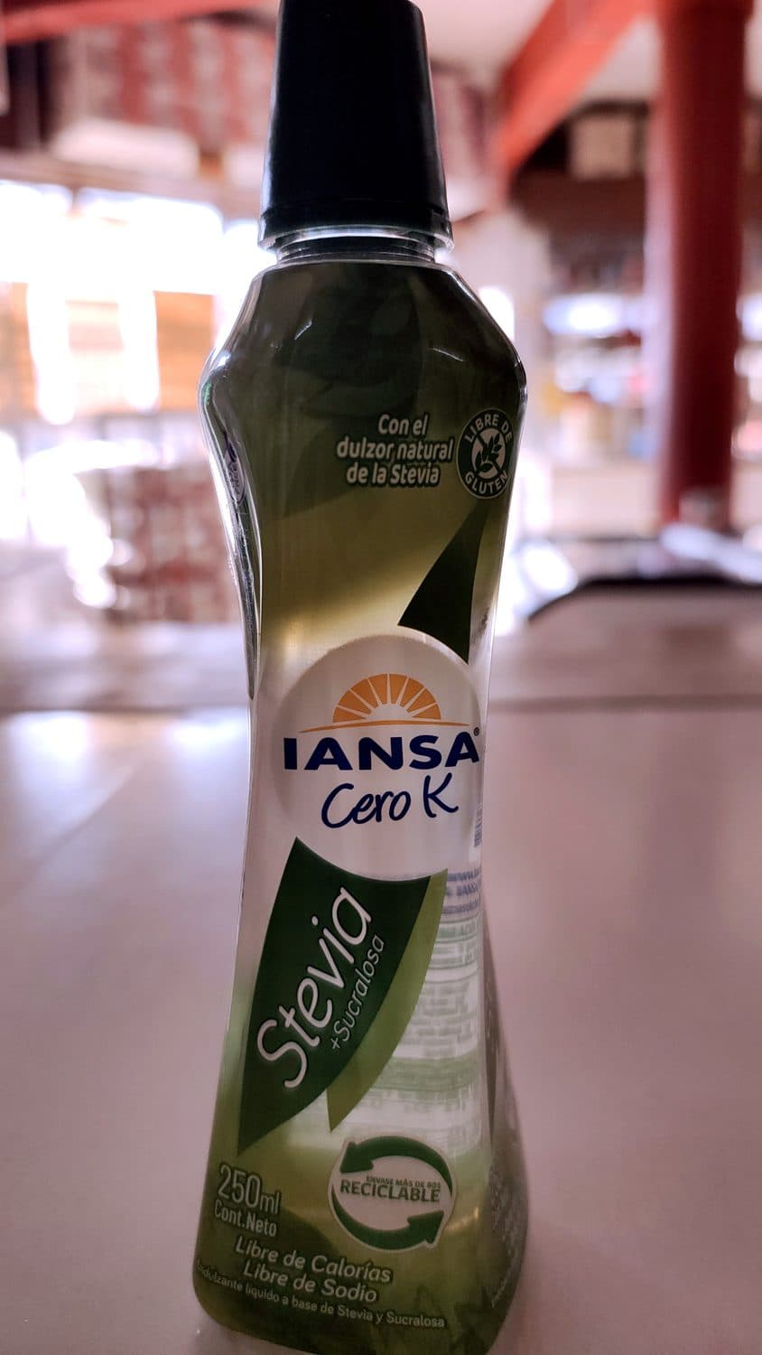 ENDULZANTE VERDE STEVIA IANSA 250ML