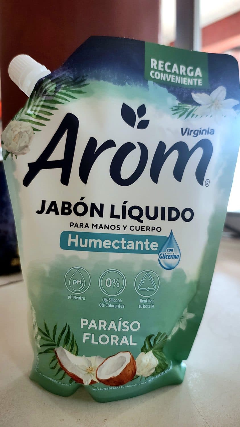 JABON LIQUIDO AROM PARAISO FLORAL