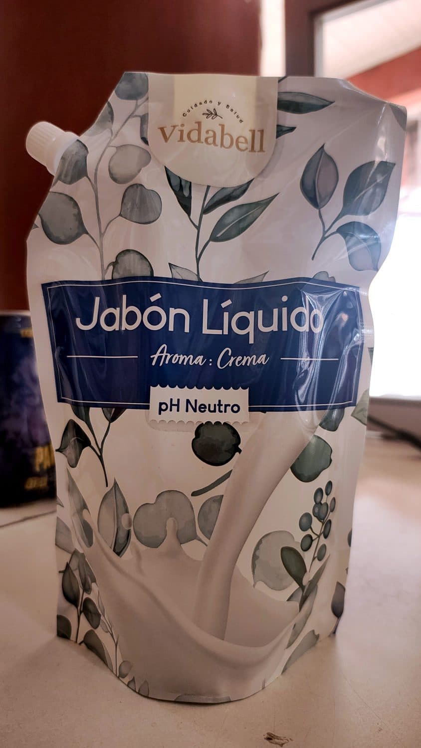 JABON LIQUIDO VIDABELL CREMA