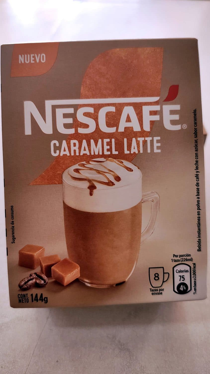 NESCAFE CARAMELO LATTE 112G