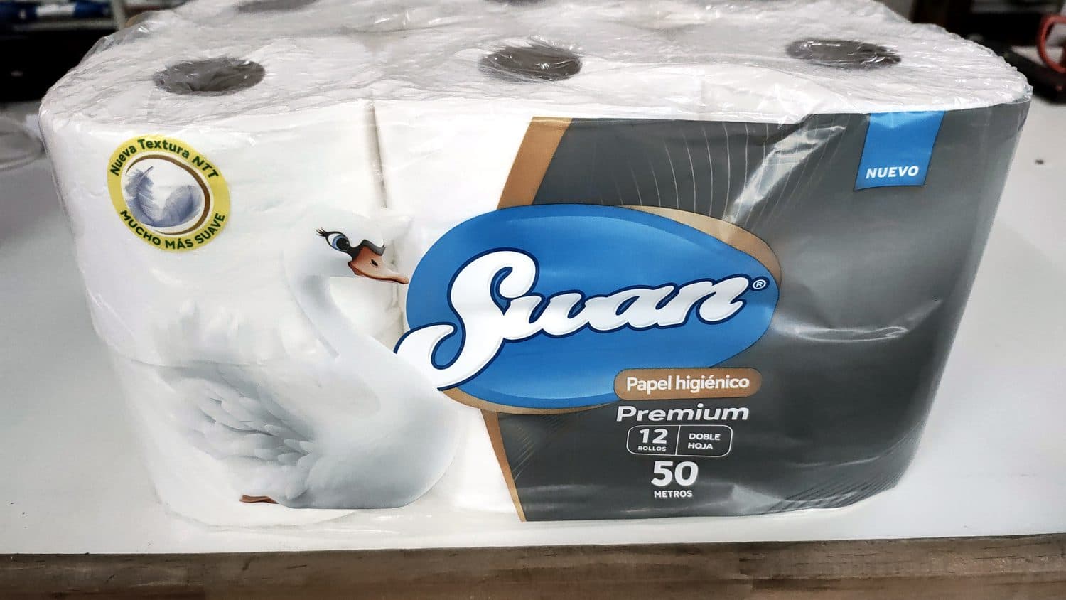 PAPEL HIGIENICO SWAN 12X50MT