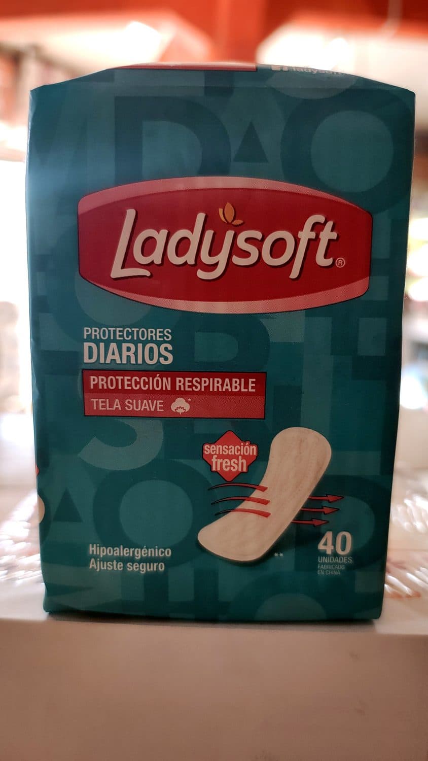 PROTECTOR DIARIO LADYSOF 40UND