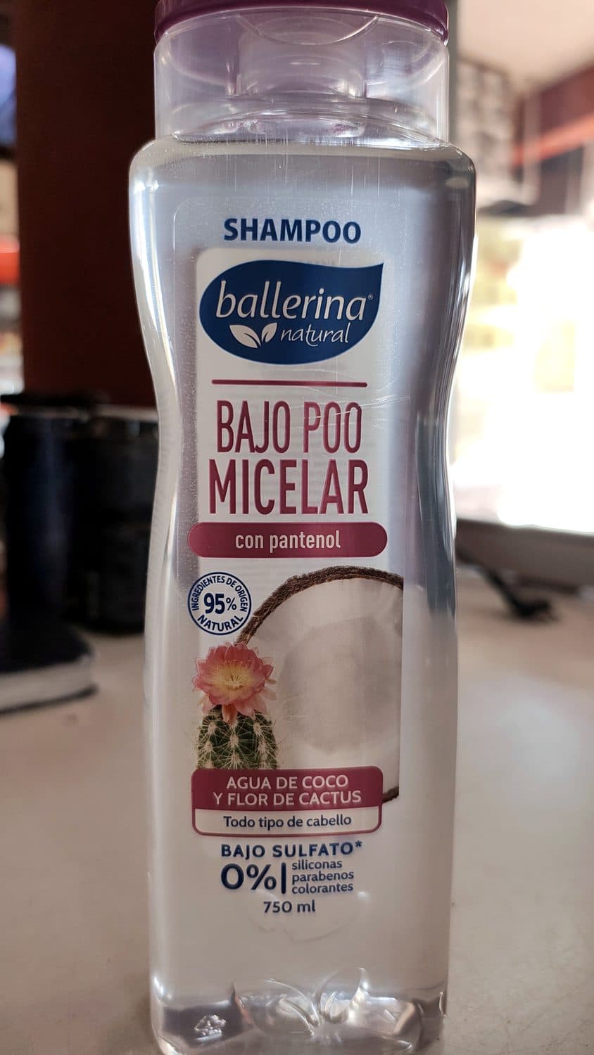SHAMPOO BALLERINA MICELAR BOTELLA