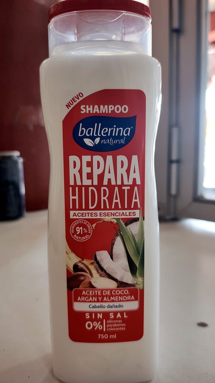 SHAMPOO BALLERINA REPARA BOTELLA