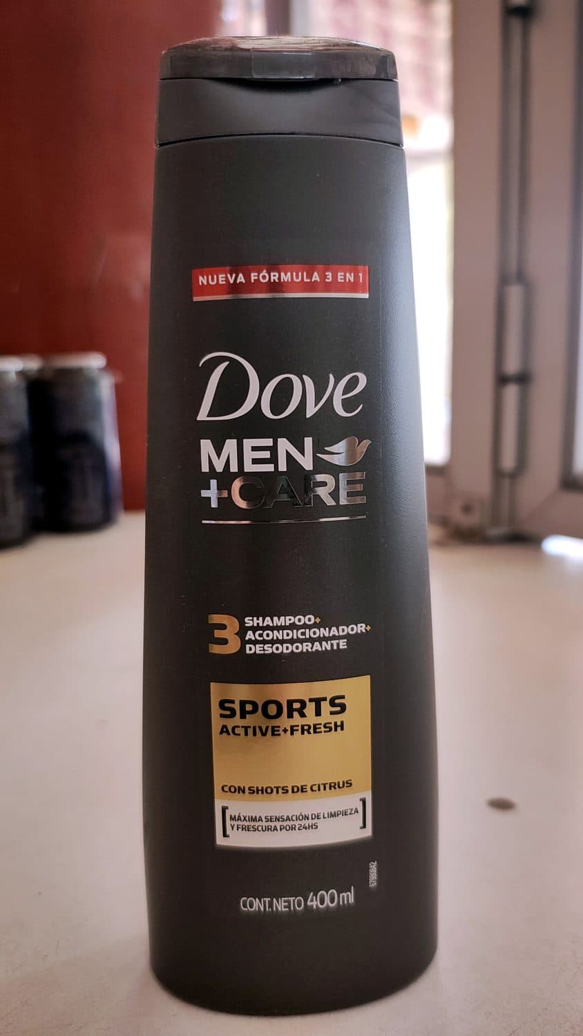 SHAMPOO DOVE SPORTS 3X1 400ML