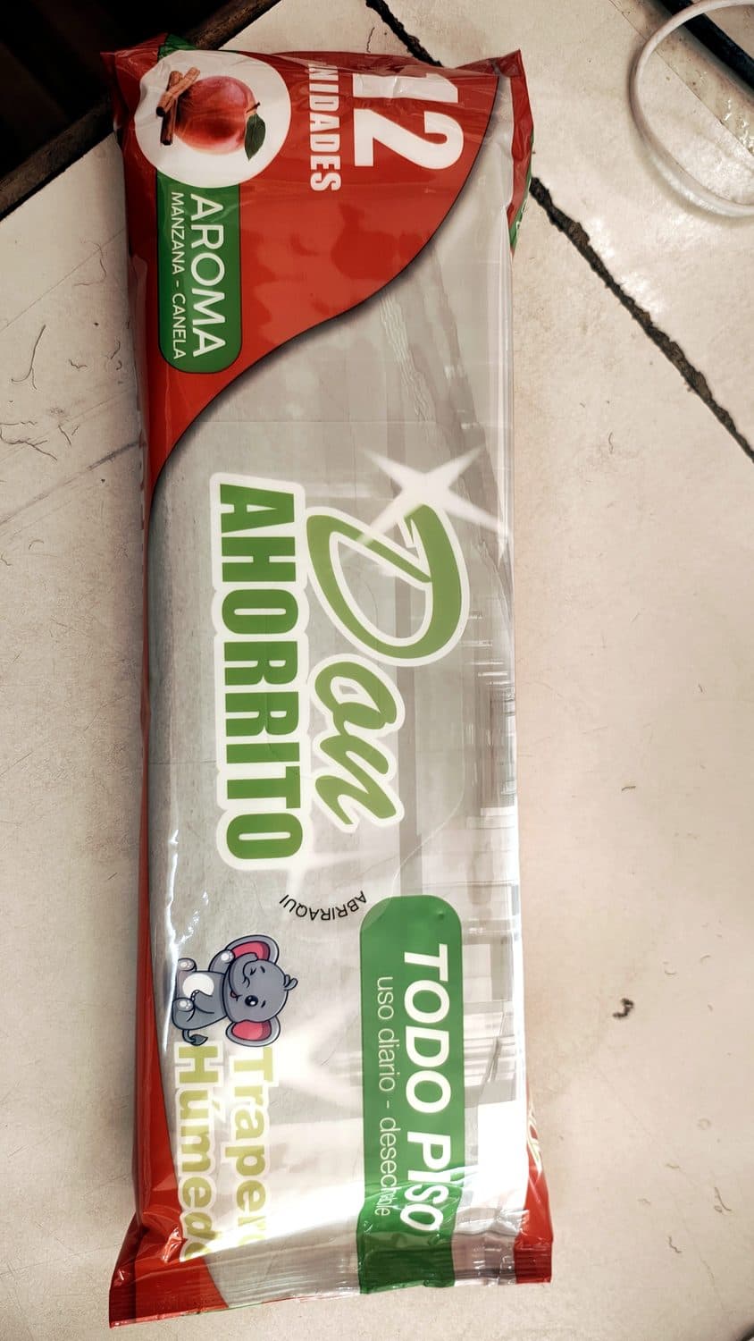TRAPERO HUMEDO MANZANA CANELA 12UNI