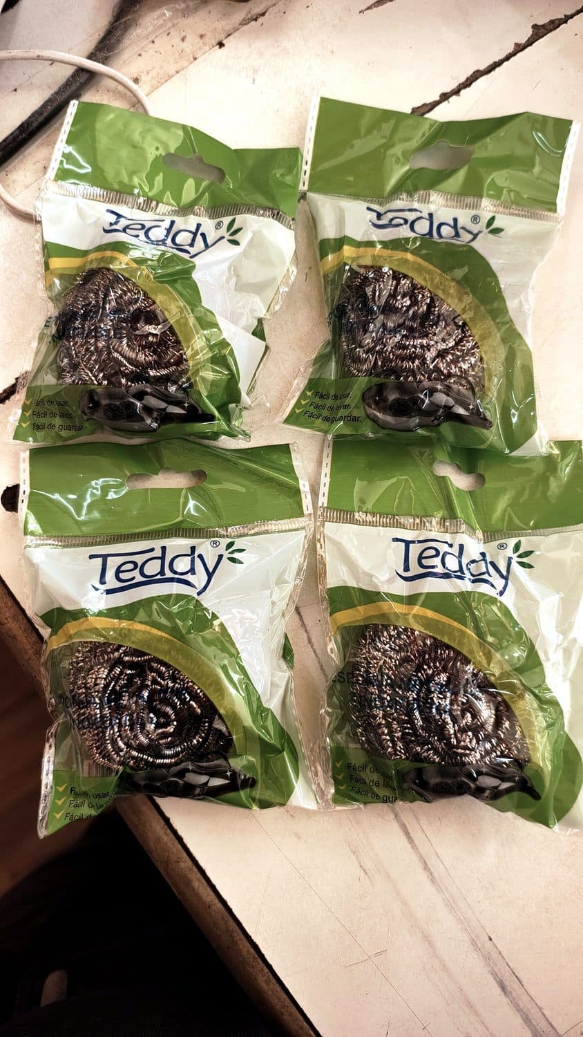 VIRUTILLA PLATA TEDDY X 4